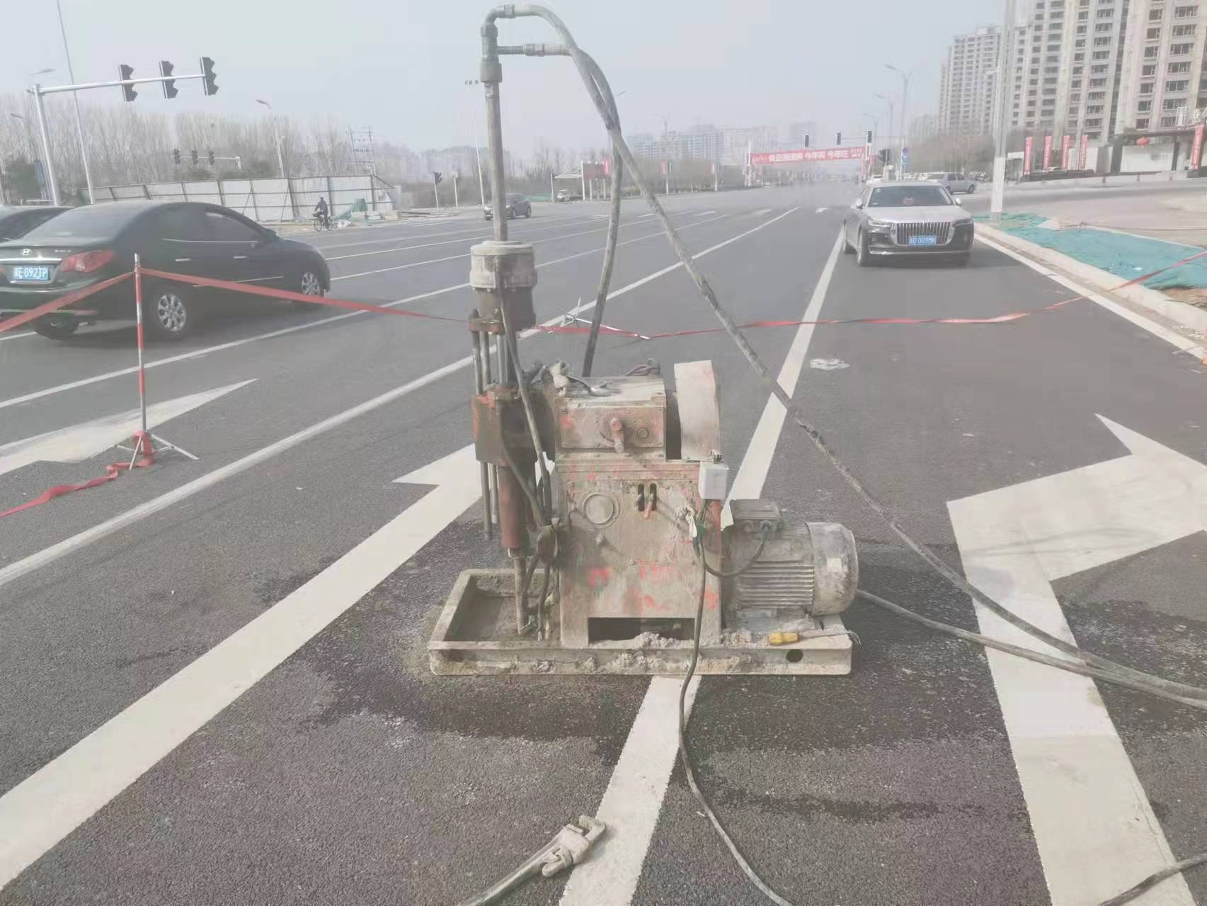 东区街道路基沉降注浆灌浆